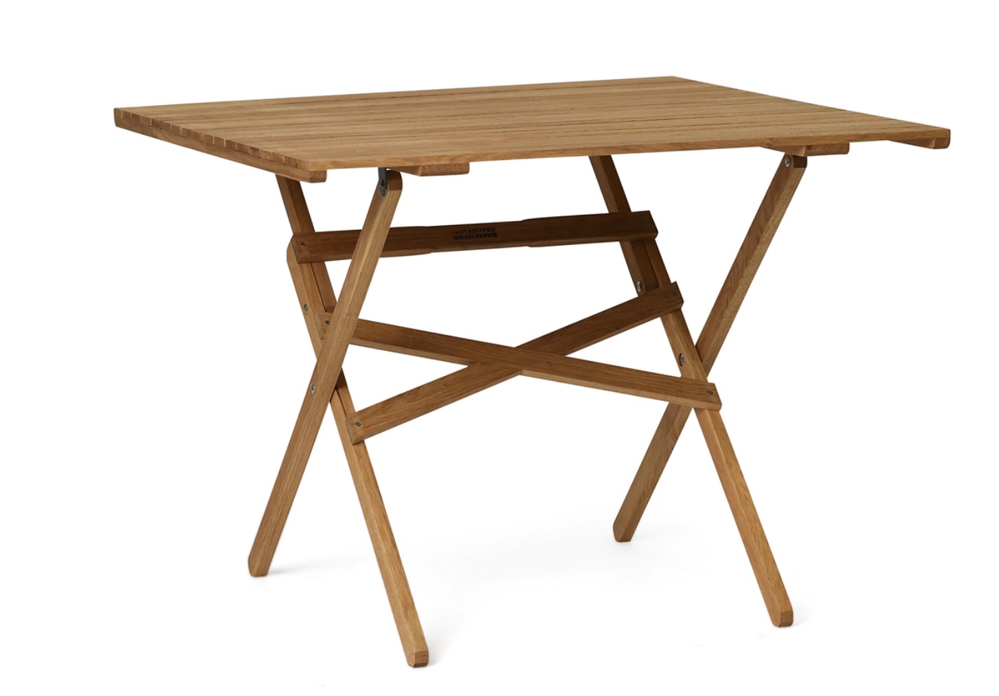 Sammenklappeligt bord fra Skovshoved Møbelfabrik.